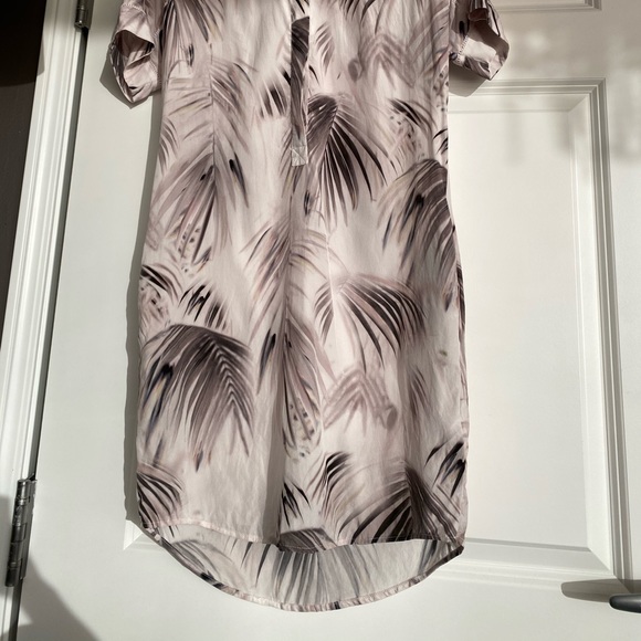 ALLSAINTS Elen Silk Shirt Dress - Picture 6 of 8